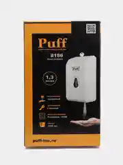 Белый 1402.184 Автоматический дозатор для жидких растворов Puff - 8186, 1300мл, белый