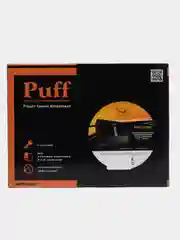 Черный 1402.004 Диспенсер бумажных полотенец Puff-5130Bl, черный, с замком, ABS-пластик