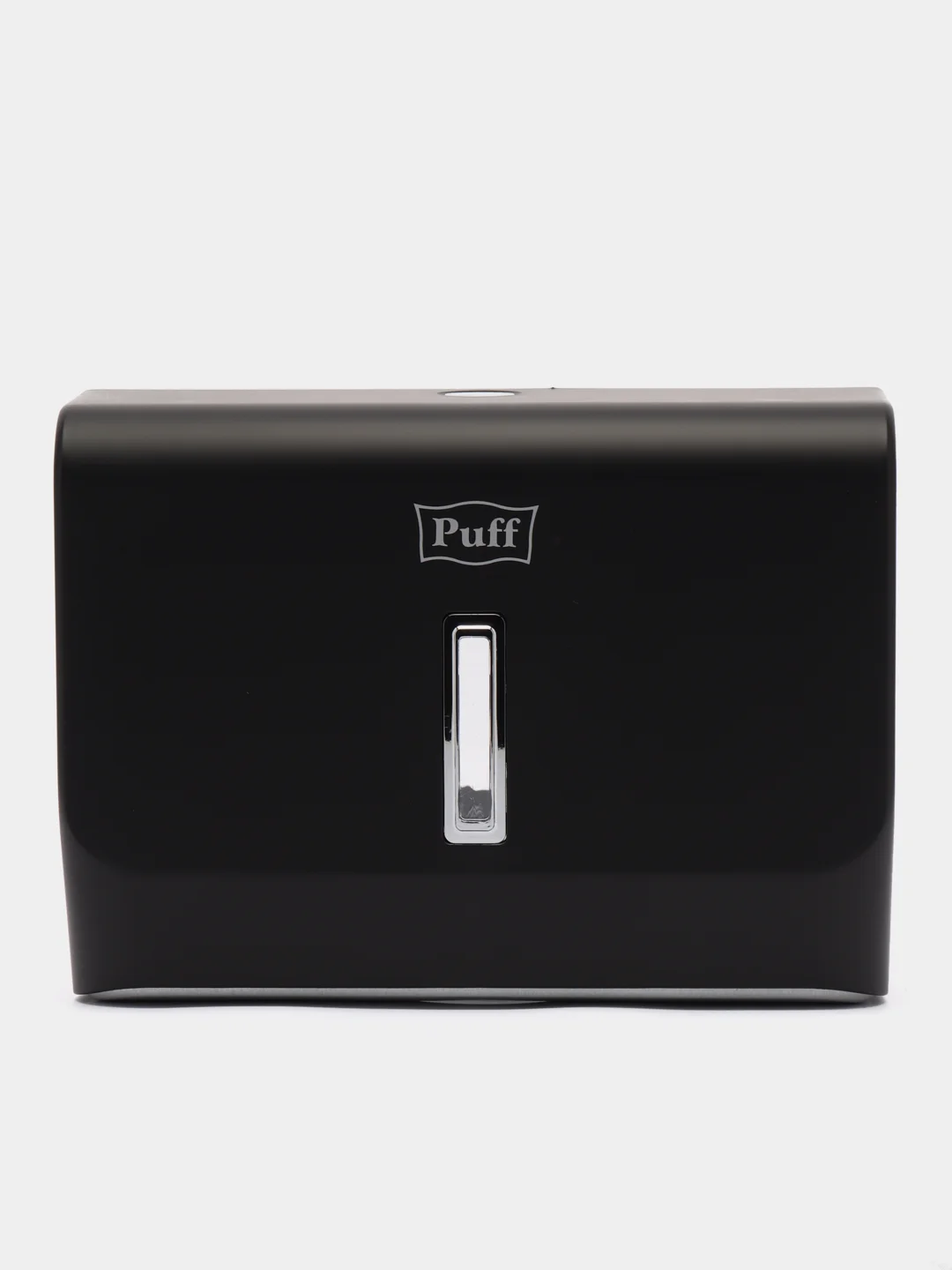 Черный 1402.004 Диспенсер бумажных полотенец Puff-5130Bl, черный, с замком, ABS-пластик