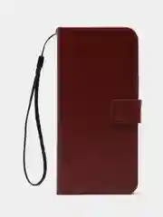 Багровый чехол-книжка с магнитной застежкой для Tecno Camon 20 Pro 5G (Техно Камон 20 Про 5Г)