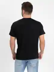 Черный футболка мужская однотонная, хлопок 100%