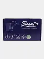 Хром 0402.855 Смеситель для мойки одноручный "Eleanti"  литой поворотный излив 250 мм