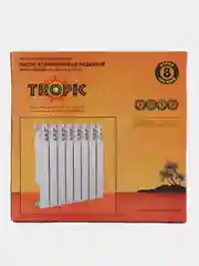 Белый 7601.038 Радиатор "Tropic" 500x100 алюминиевый, 8 секций