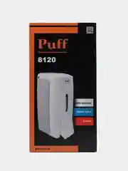Белый 1402.189 Дозатор для жидкого мыла пластик. Puff-8120, белый,0,8 л