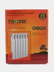 Белый 7601.026 Радиатор "Tropic"  500x80 биметаллический, 6 секций