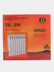 Белый 7601.036 Радиатор "Tropic"  500x80 биметаллический, 8 секций