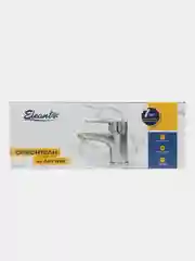 Хром 0402.895 Смеситель ванно-душ. двуручный "Eleanti" с мет шлангом, хром. лейкой и кроншт