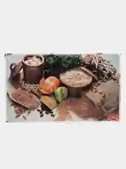 Желтый наклейка на кафель декоративная термостойкая металлизированная, 45 х 75 см