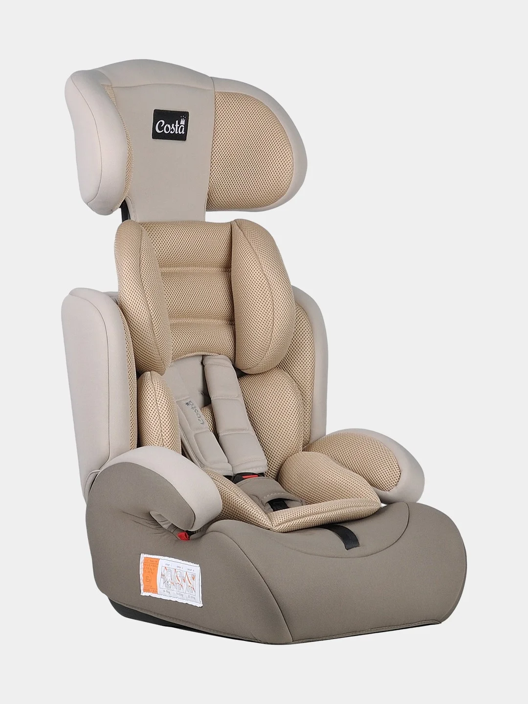 Автокресло детское Farfello CS-003 YB702A бежевый,  группа I/II/III, 9-36 кг