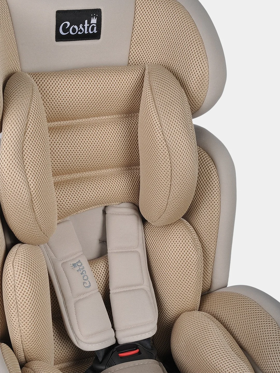 Автокресло детское Farfello CS-003 YB702A бежевый,  группа I/II/III, 9-36 кг