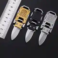Нож брелок. Нож складной. Мультитул трансформер со шнурком