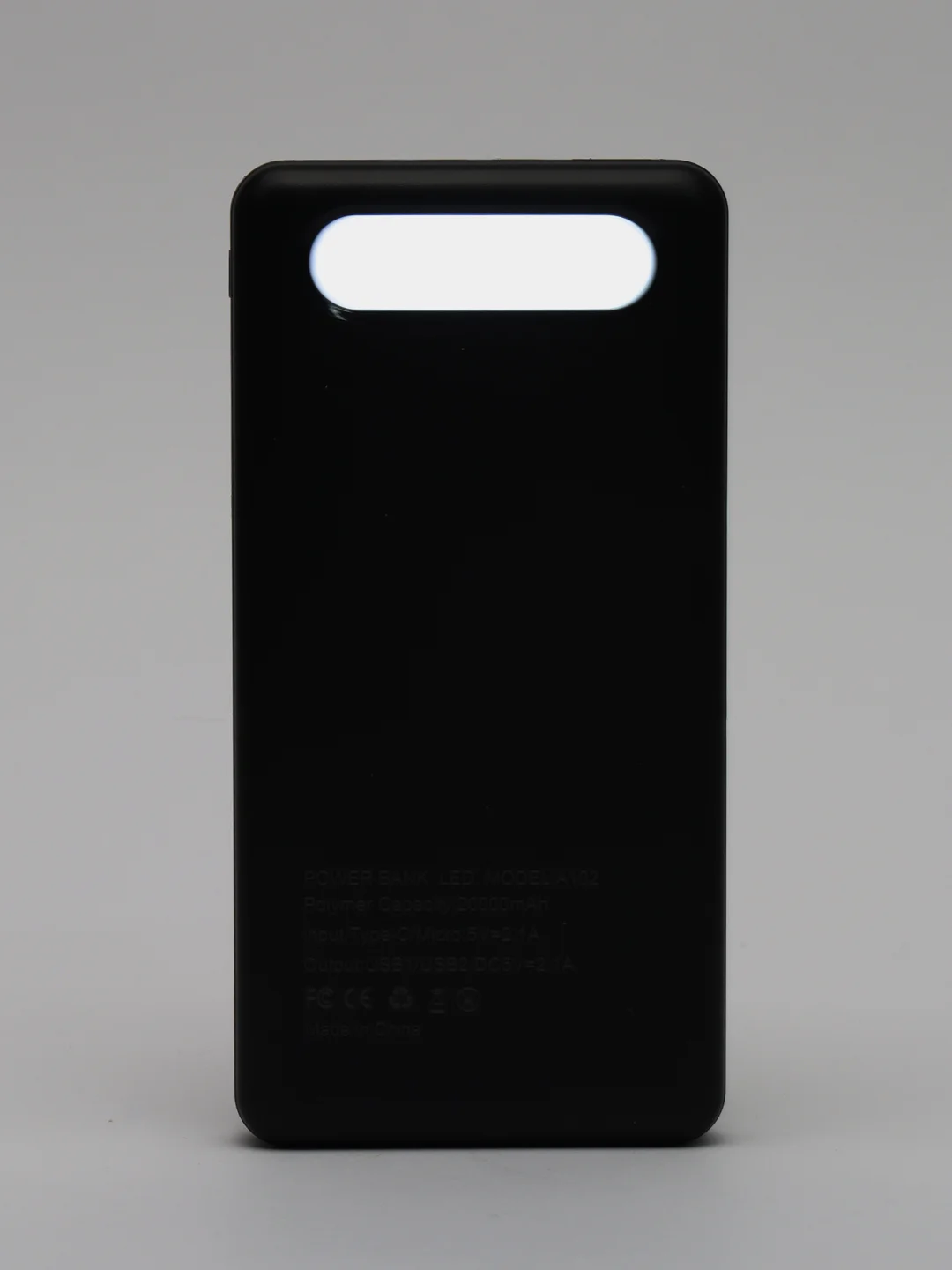 Белый повербанк Power А102, 20000 mah