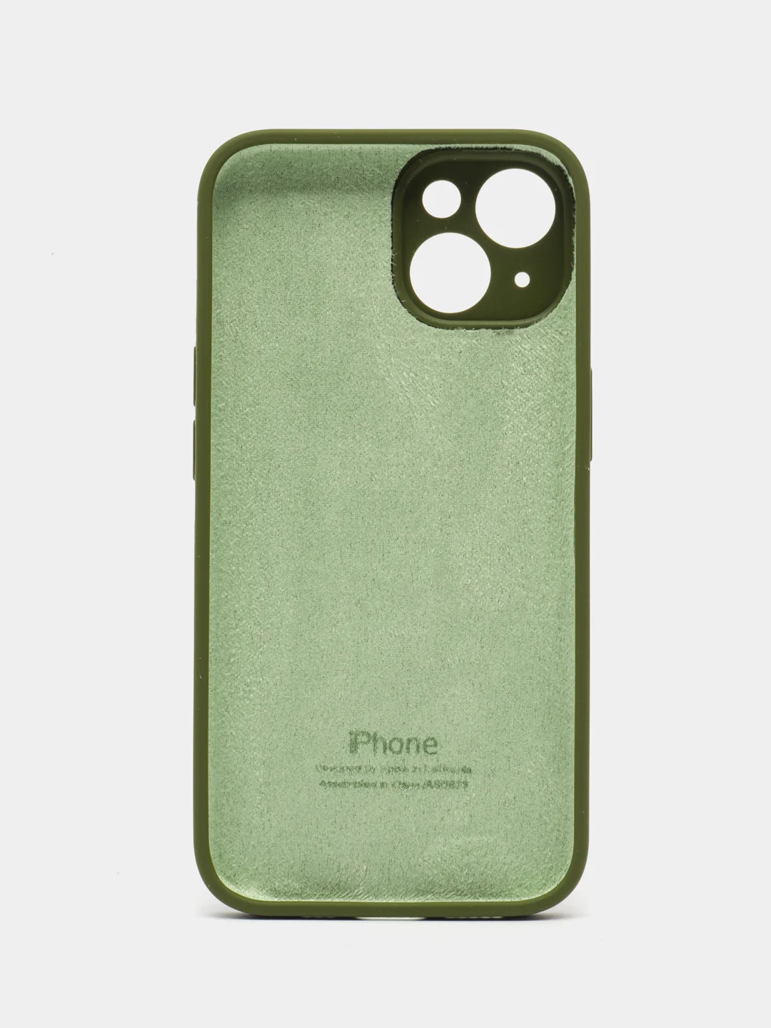 Хаки чехол iPhone, Айфон 11, 13, 14, 15, Pro, Max, силиконовый, Silicone Case, Про Макс