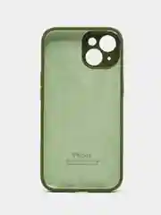 Хаки чехол iPhone, Айфон 11, 13, 14, 15, Pro, Max, силиконовый, Silicone Case, Про Макс
