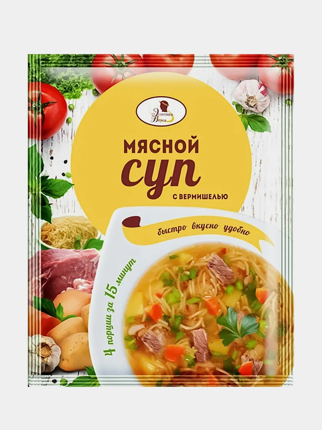 Суп быстрого приготовления Эстетика вкуса, 60 г