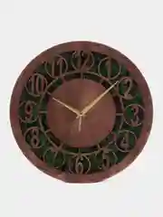 Коричневый часы настенные большие