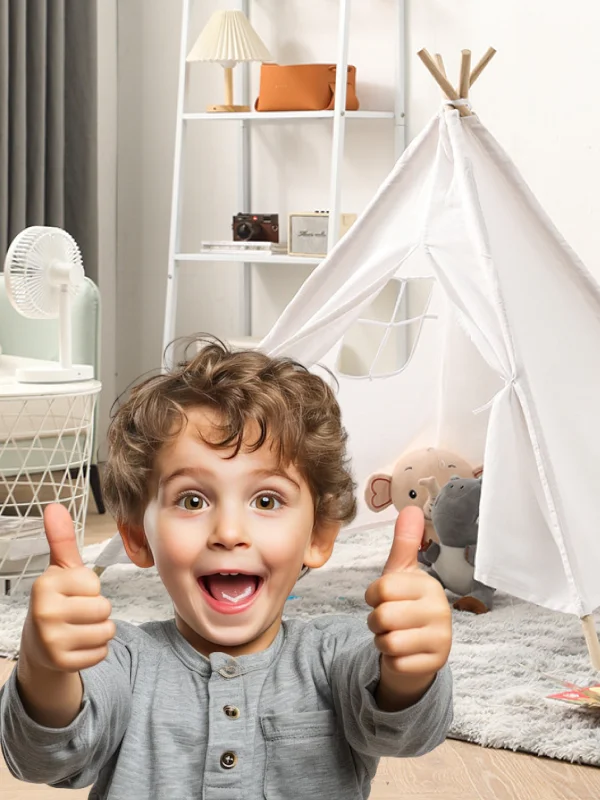 Вигвам детский, 1,1 метр, игровая палатка в детскую комнату в чехле