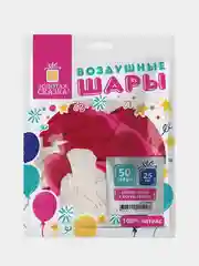 Шары воздушные в форме сердца, 50 штук