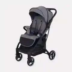 Серый коляска прогулочная детская всесезонная с большими колесами MowBaby Smart MB101