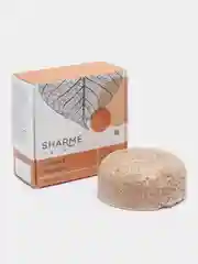 Бежевый натуральный твёрдый шампунь