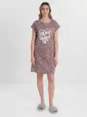 Коричневый туника женская