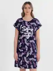 Фиолетовый туника женская