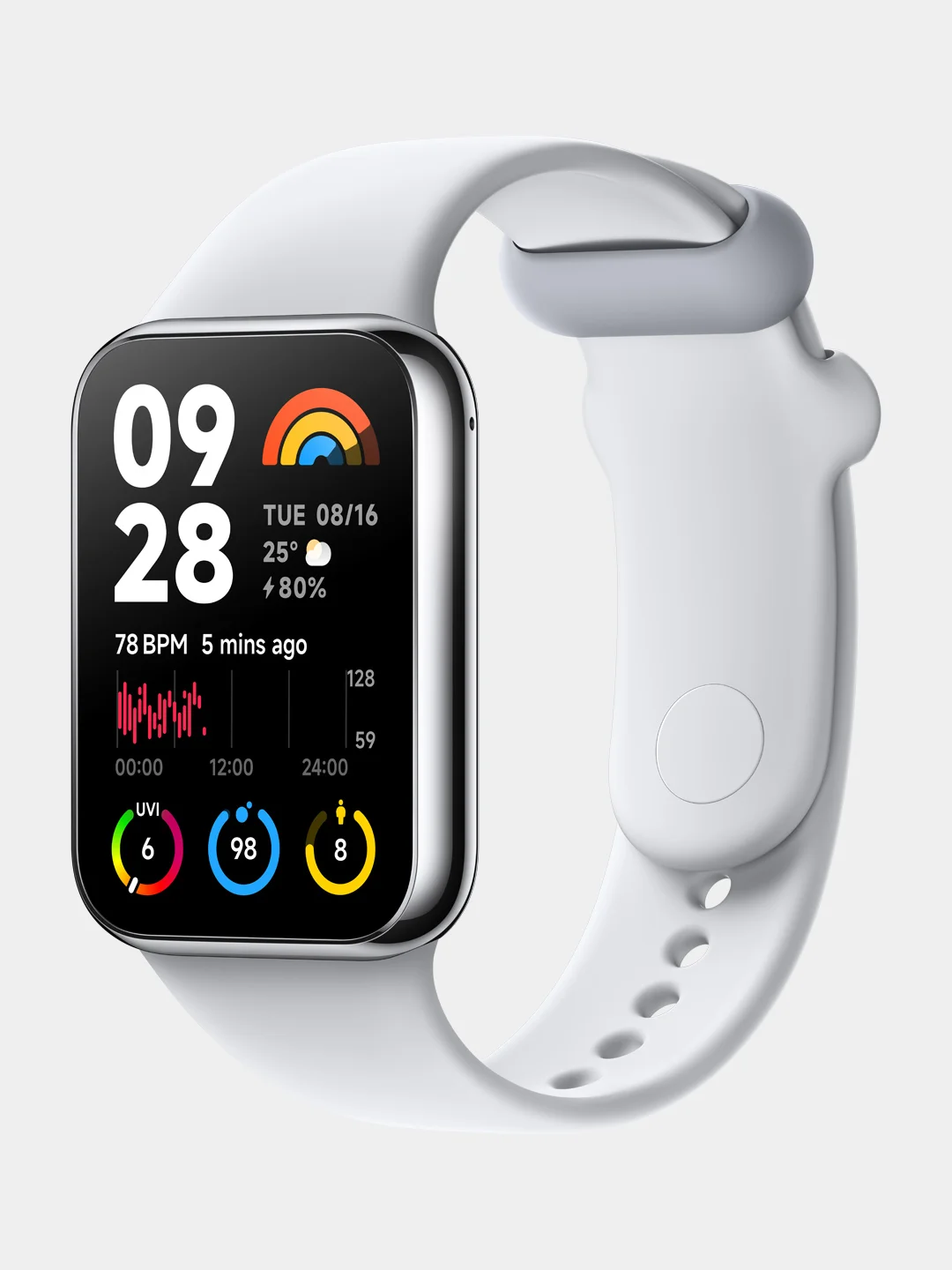 Серый фитнес-браслет Xiaomi Smart Band 8 Pro