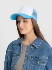 Голубой кепка, бейсболка, унисекс