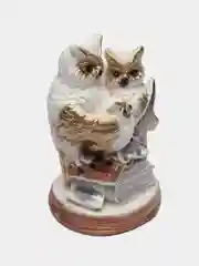 Белый копилка для денег "Совы"
