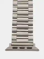 Серебряный ремешок для Apple Watch, стальной, 42-49мм
