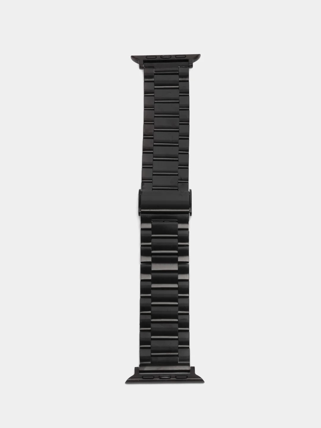 Черный ремешок для Apple Watch, стальной, 42-49мм