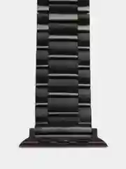Черный ремешок для Apple Watch, стальной, 42-49мм