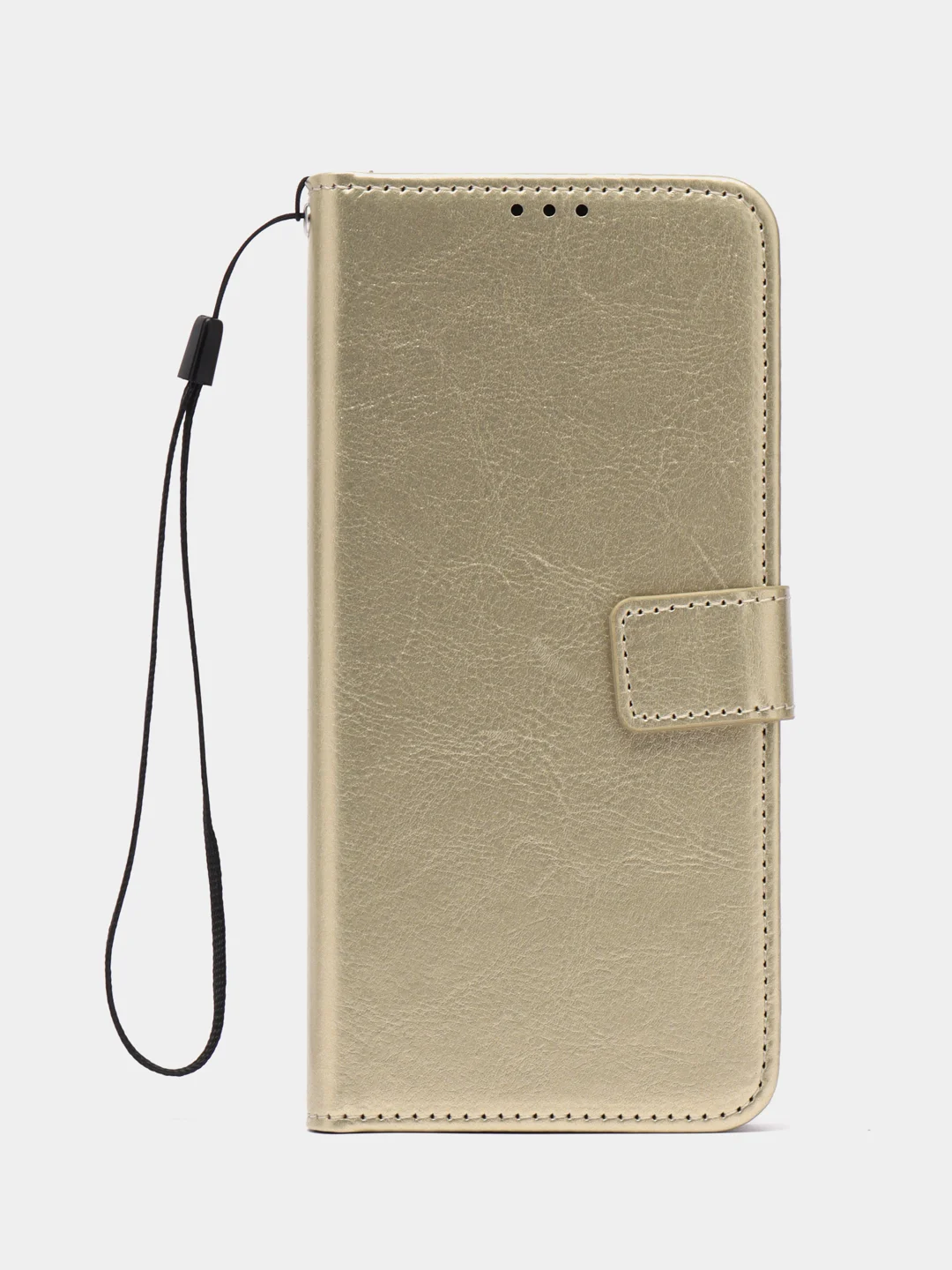 Золотой чехол-книжка с магнитной застежкой для Xiaomi Redmi Note 11 Pro/Note 12 Pro 4G (Сяоми)