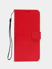 Красный чехол-книжка с магнитной застежкой для Xiaomi POCO F5 Pro (Сяоми Поко Ф5 Про)