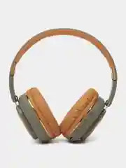 Зелёный хаки беспроводные полноразмерные наушники H7 Max, с Bluetooth, AUX и MicroSD, с микрофоном