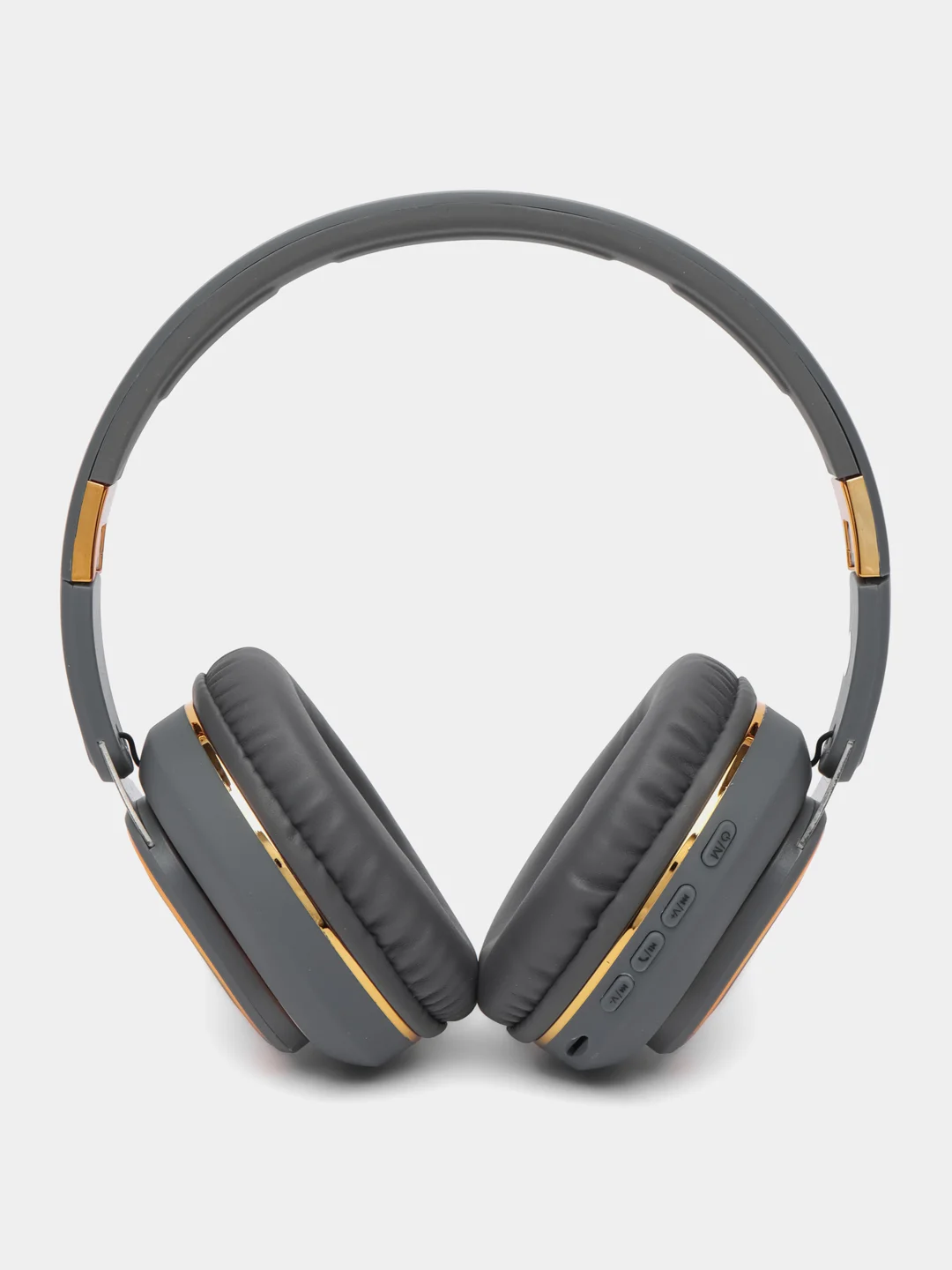 Тёмно-серый беспроводные полноразмерные наушники H7 Max, с Bluetooth, AUX и MicroSD, с микрофоном