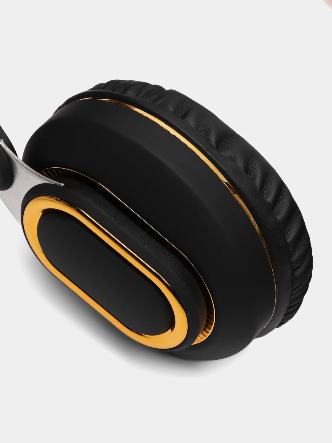 Черный беспроводные полноразмерные наушники H7 Max, с Bluetooth, AUX и MicroSD, с микрофоном