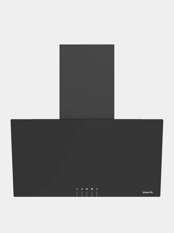 Вытяжка наклонная GRAVITA 631bg, 60 см, черное стекло