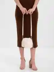 Белый женская маленькая соломенная сумка