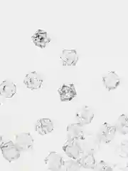 Прозрачный бусины граненые квадратные акриловые, 10 мм, 30-1000шт для плетения сумок