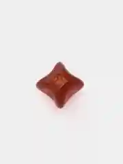 Коричневый бусины желейные крестики, для плетения сумок, 30 - 1000 шт, 500 грамм