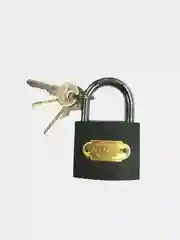 Черный замок навесной маленький. Мини замок