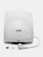 Белый 1401.396 Электросушитель для рук "Puff-8817", белый, 1,8 кВт