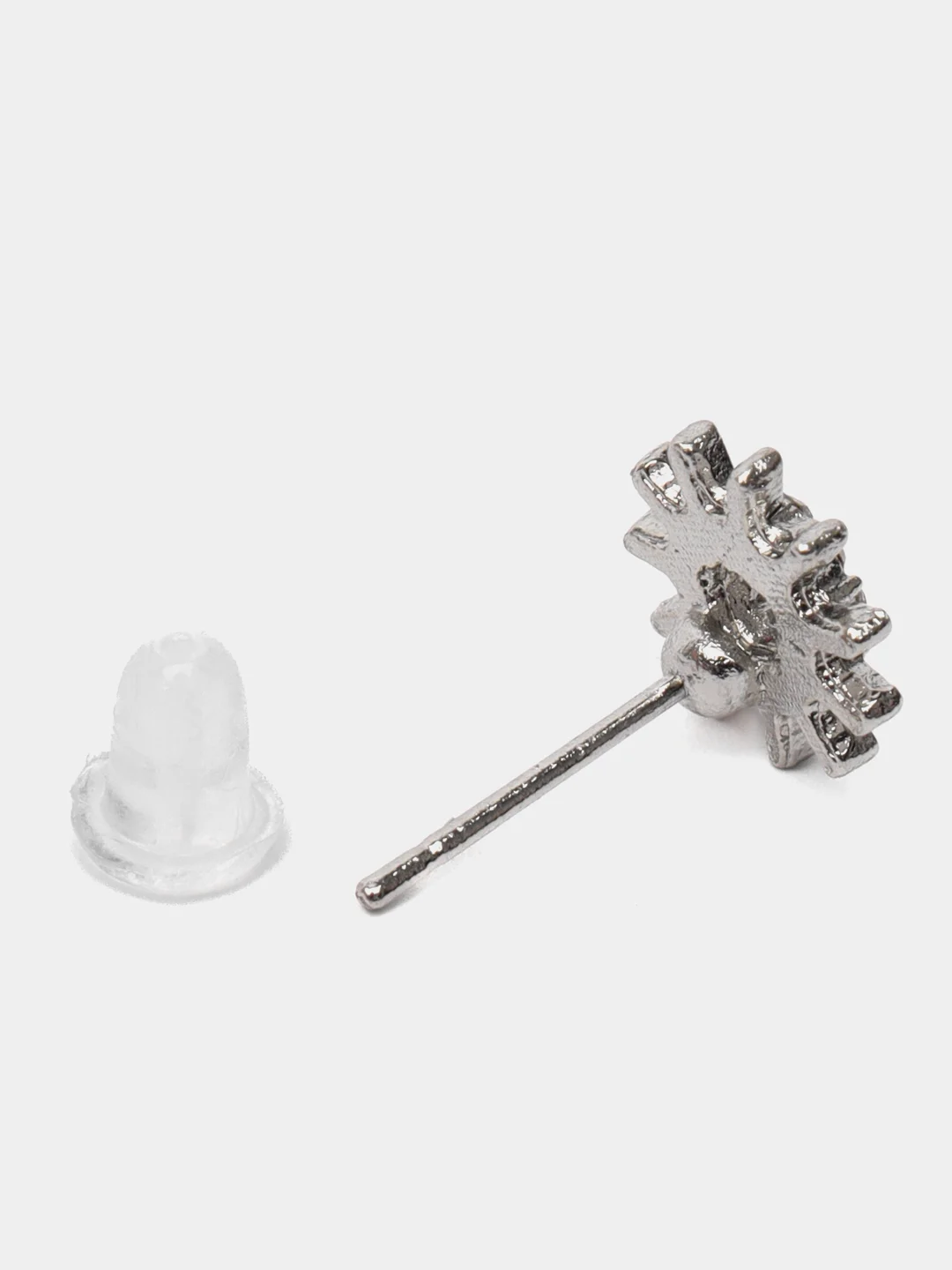 Серебряный серьги-кафф и клипсы в различных формах, 5 штук