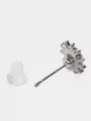 Серебряный серьги-кафф и клипсы в различных формах, 5 штук