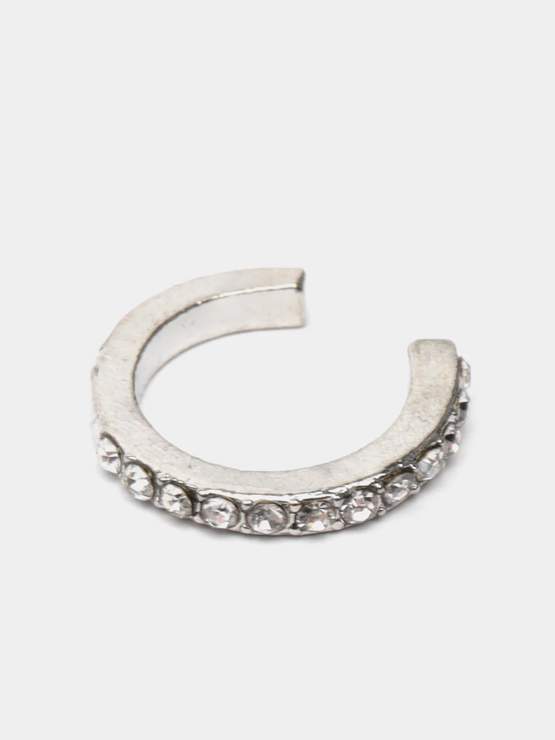 Серебряный серьги-кафф и клипсы в различных формах, 5 штук