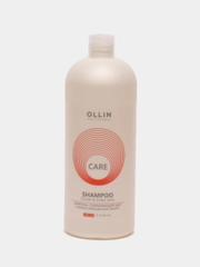 Шампунь, сохраняющий цвет и блеск окрашенных волос OLLIN Professional Care, 1 литр