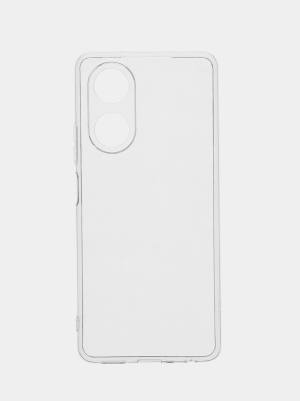 Чехол Oppo A58 / Оппо А58, прозрачный, силиконовый