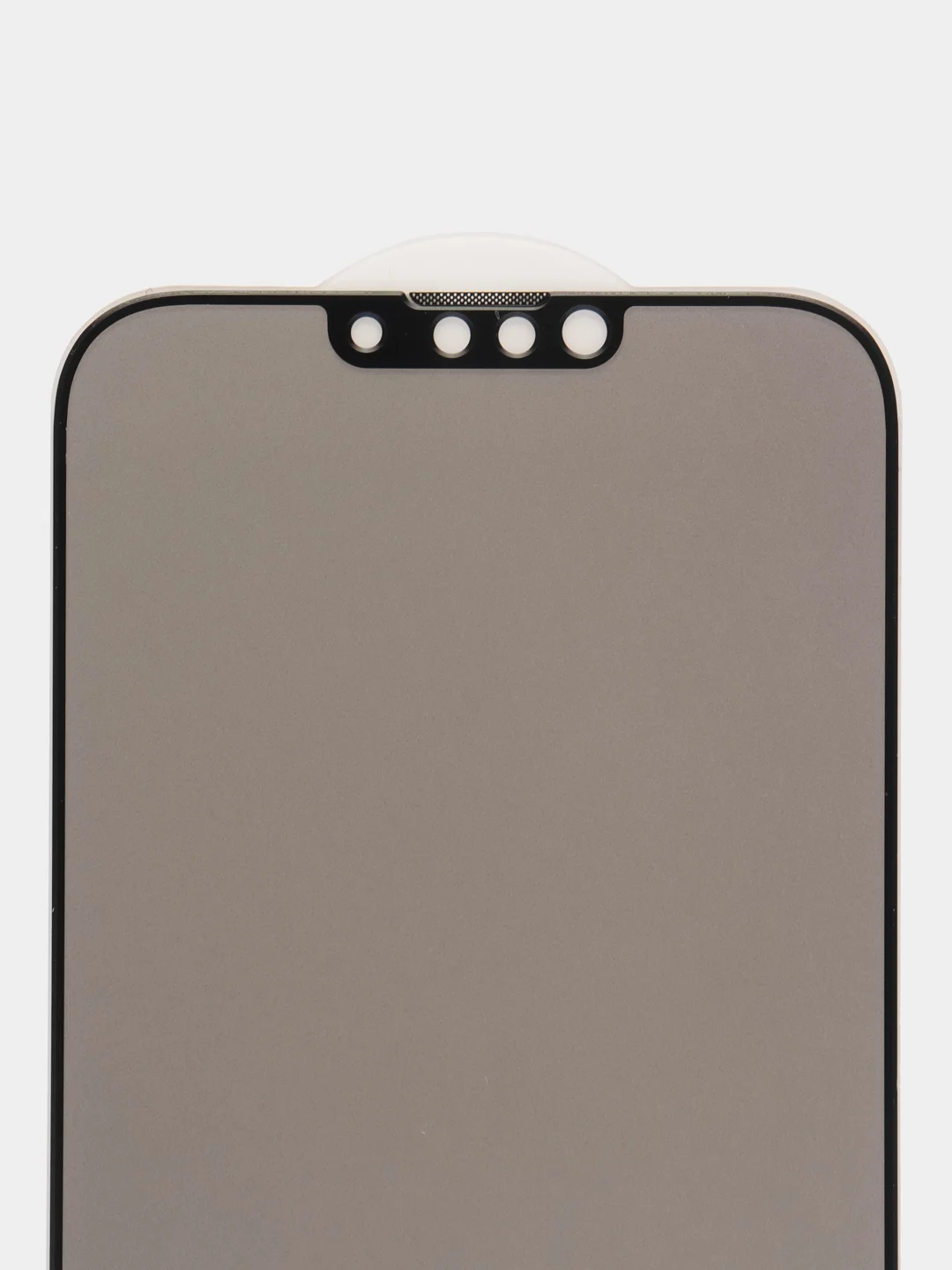 Защитное стекло-антишпион для iPhone 13 Pro Max (13 Про Макс), матовое, керамическое