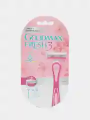 Бритва женская одноразовая GOODMAX Fresh SL-3103, 4 шт с 3мя лезвиями